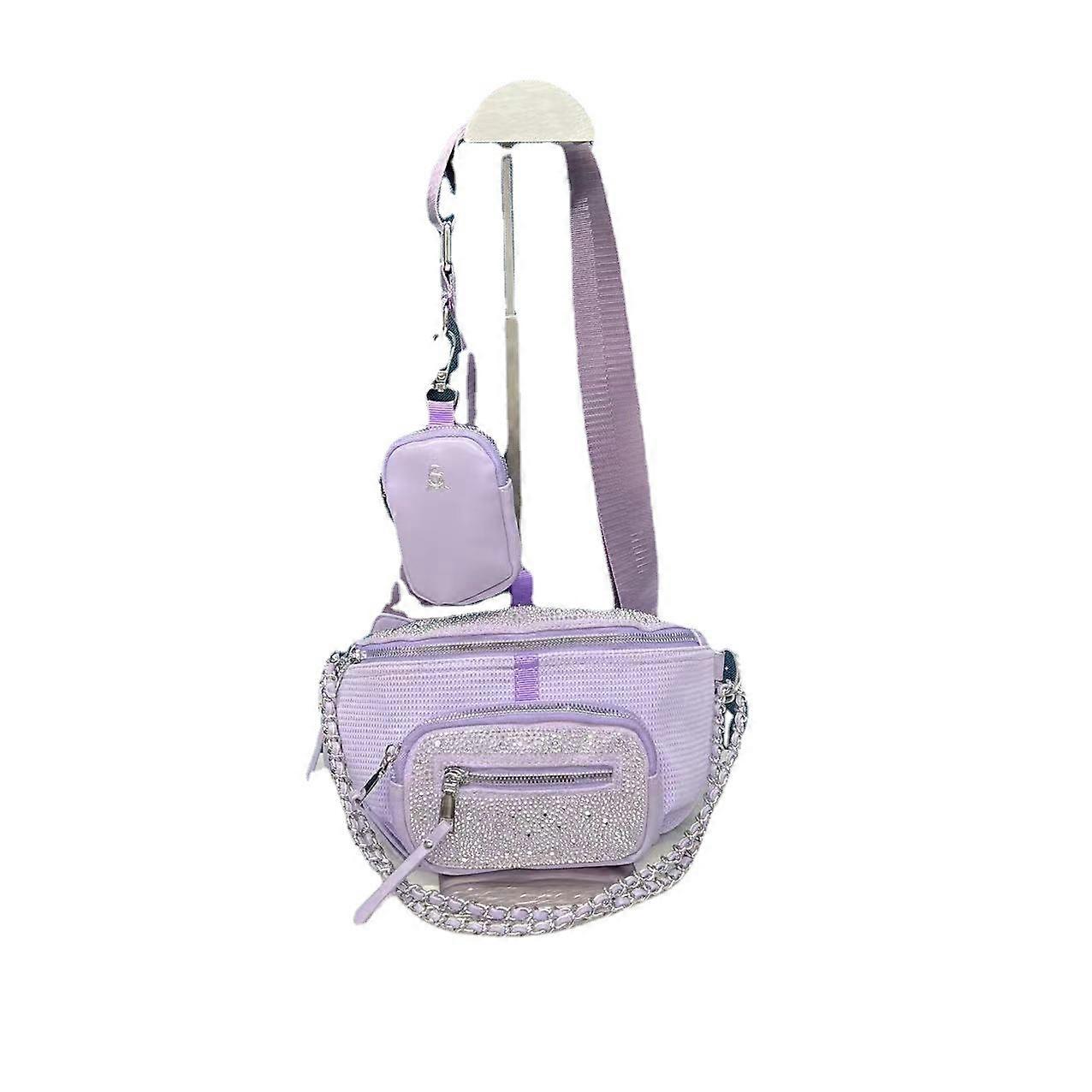 new rhinestone small  big messenger bag