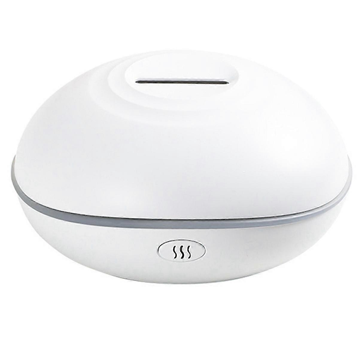 Humidifier Mist Type Mini Air 3D Simulation Flame Humidifier Can Add Aromatherapy USB Plug-in White