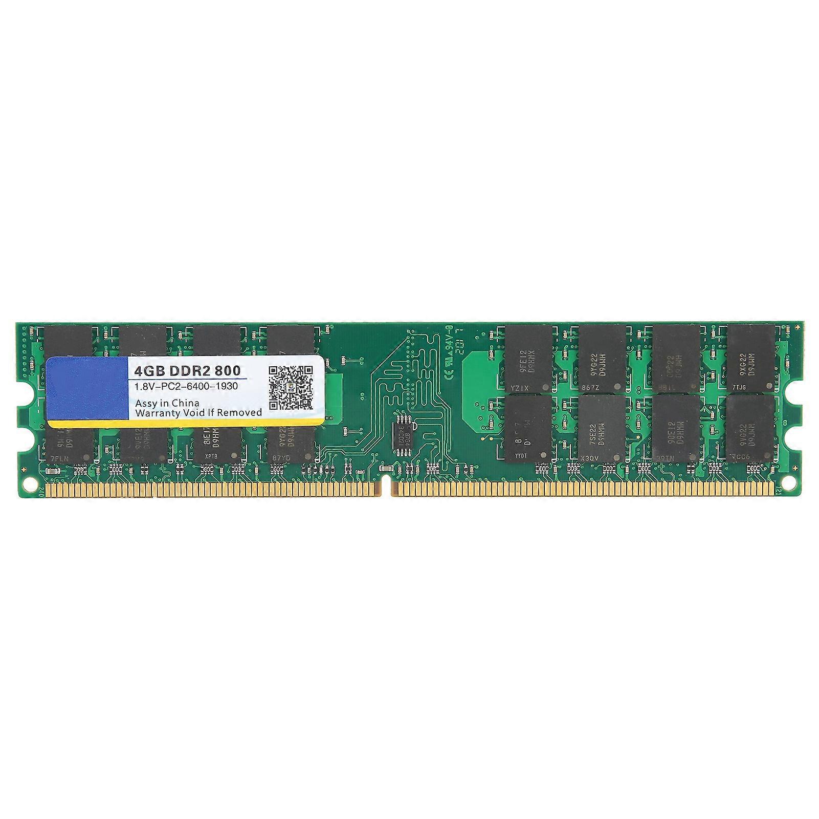 Xiede Desktop Computer Memory Bar Module DDR2 4GB 800Mhz PC2?6400 1.8V for AMD 2nd Gen Storage