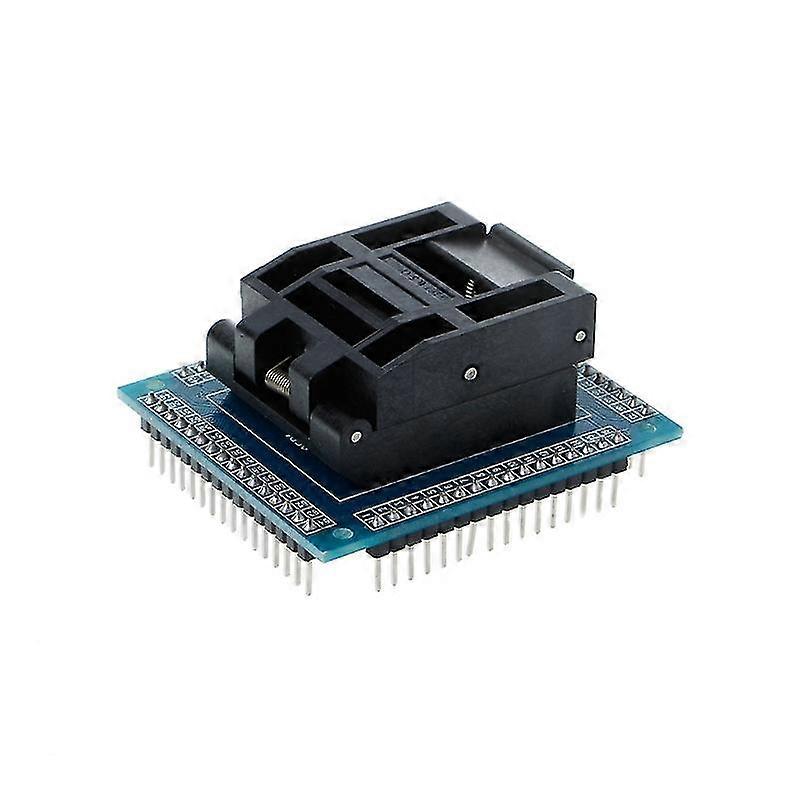 Test Socket Programming Adapter Conversion Block For 0.5m Qfp64 Tqfp64 Lqfp64 Ic  TA