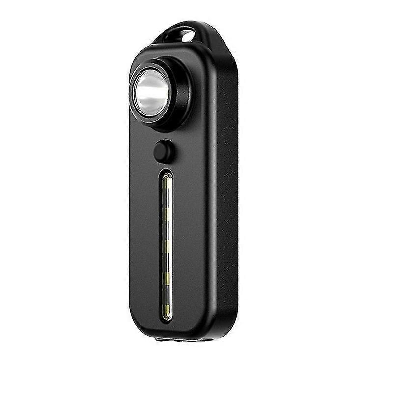 Led White Red Blue Shoulder Police Light With Clip Usb Rechargeable Flashlights Warning A6