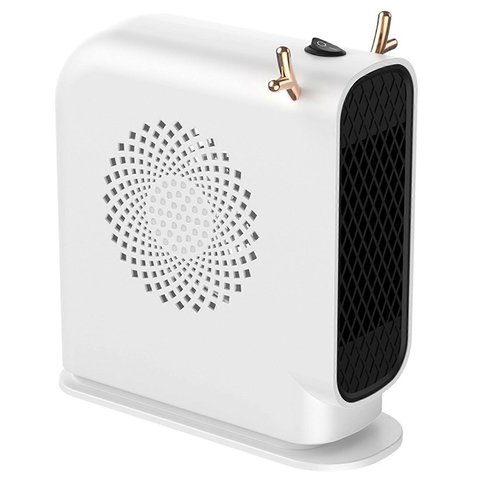 Portable Room Heaters Office Desk Heaters Fan with Thermostat Energy Saving Indoor Heaters Fan for Bedroom
