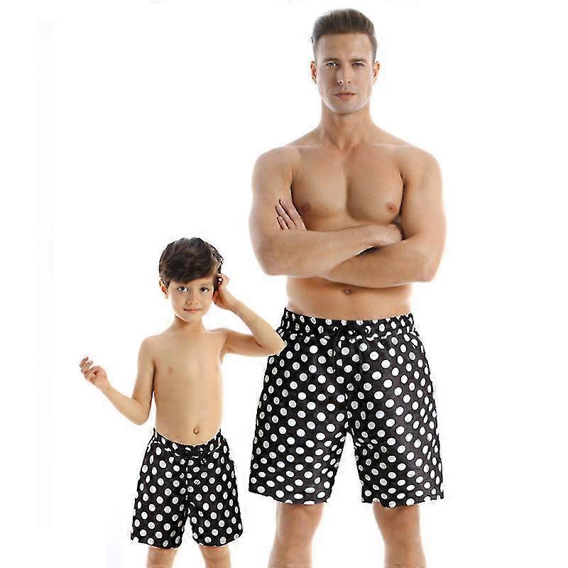 Männer Eltern-Kind Bademode Quick Dry Beach Shorts Kinder Bademode