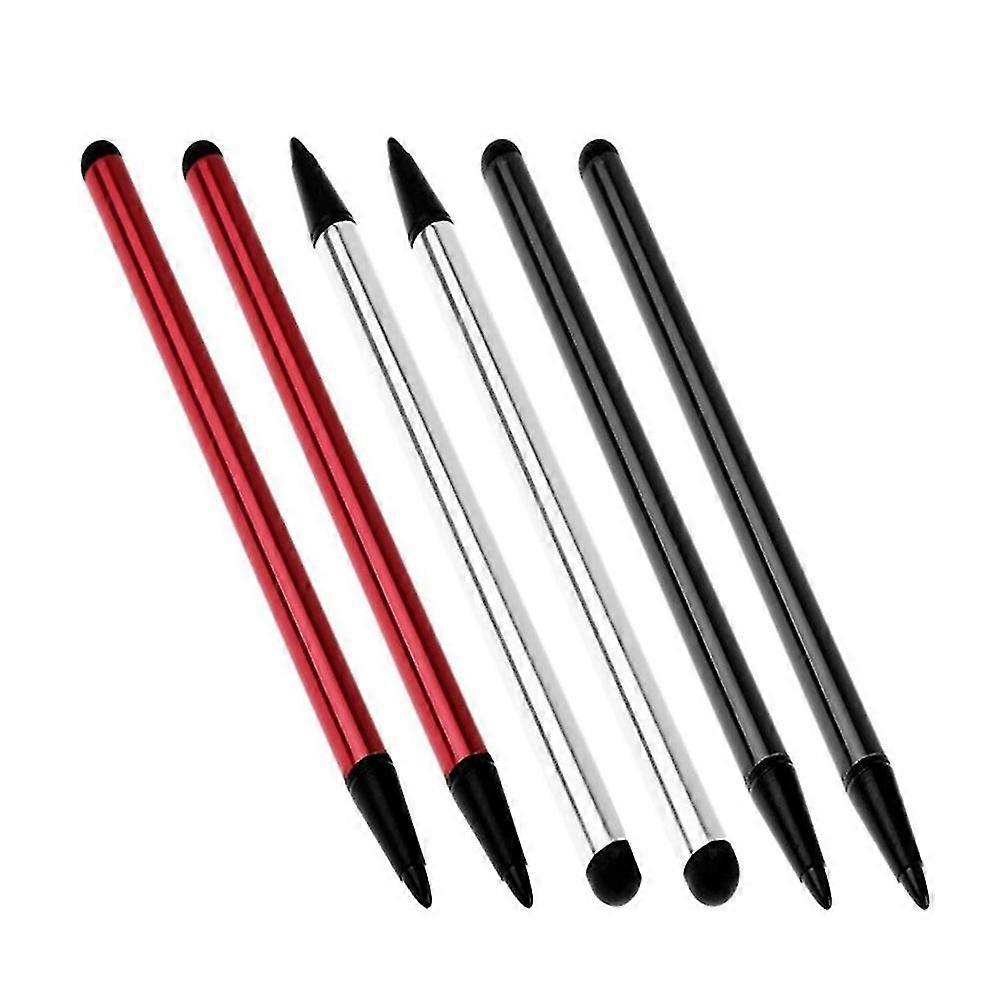 2 In 1 Stylus Touch Screen Capacitive Pen-silver