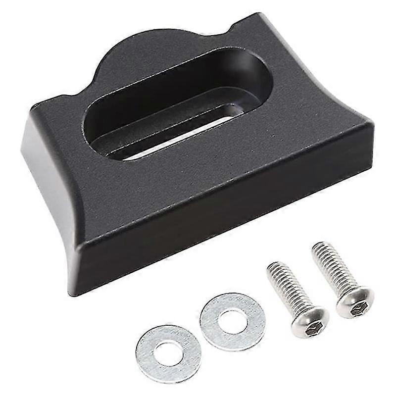 Car Tailgate Latch Bumper Stop Tailgate Alignment , Black