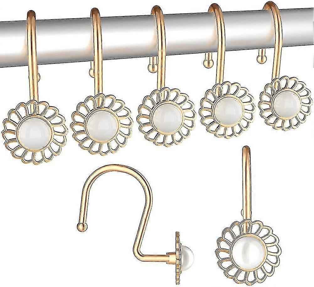 12xシャワーリングステンレススチールサスペンションリング、スライド式システム、12シングル