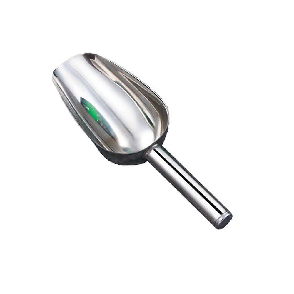 Stainless Steel Scoop,Ice Scoop For Multi-Purpose Use, With HandleUsed For Pet Food, Dry Goods Style1