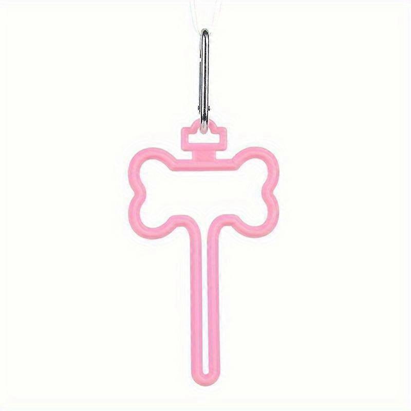 1pc Bone Shaped Dog Waste Bag Holder, Hands-Free Dog Poop Bag Holder Clip For Dog Leash