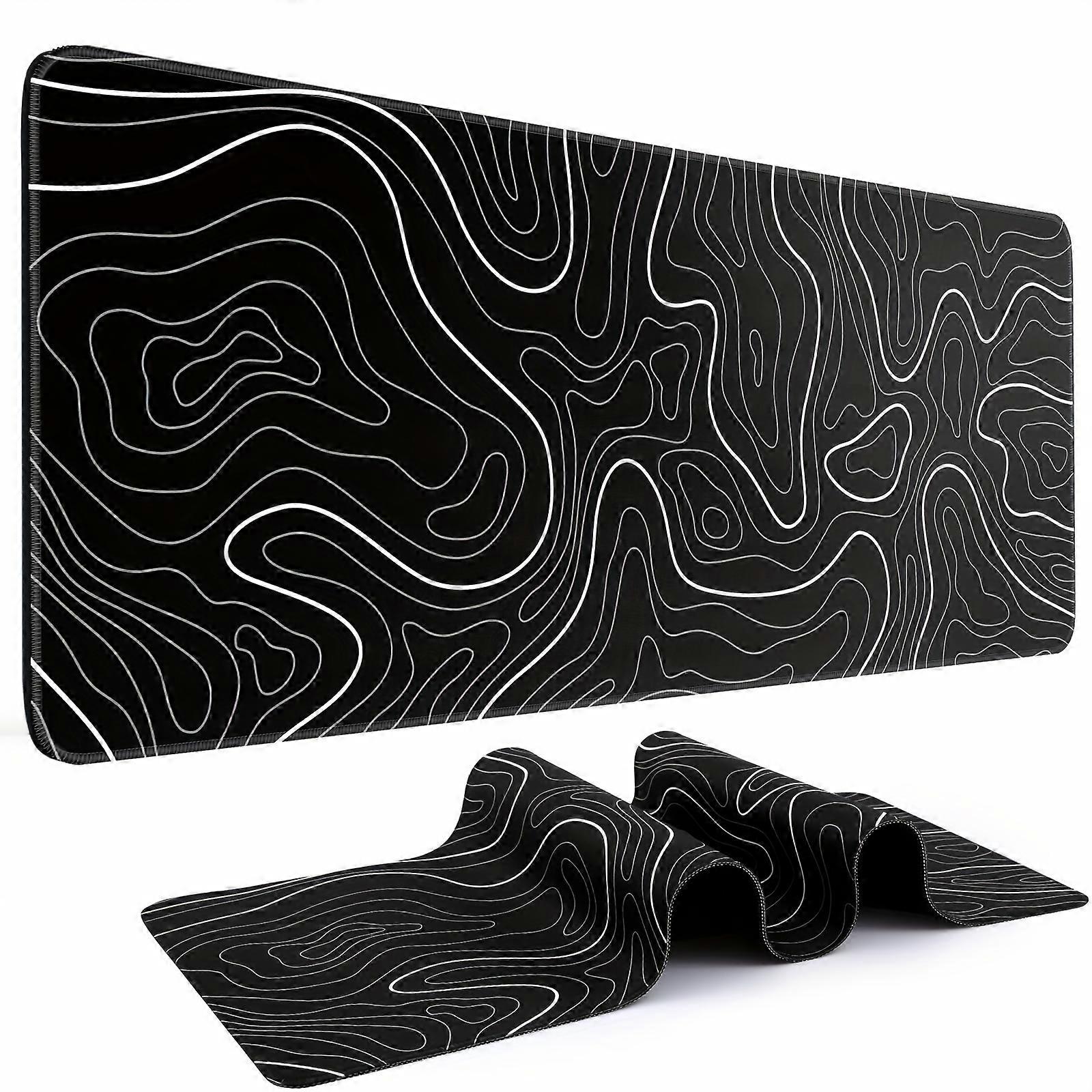 1pc Extra Large Gaming Mouse Pad - 90x40cm - Non-Slip Base - Smooth Surface for Precise Control and Comfortable Gaming Experience