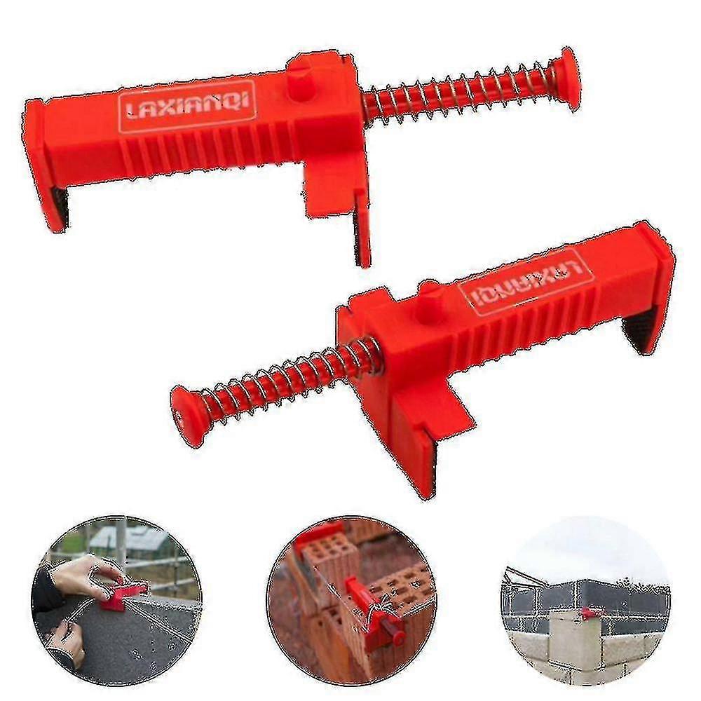2pcs Brick Liner Runner Wire Drawer Bricklaying Tool Leveling Measuring Tool Engineering Accessory Masonry Tools Xxf