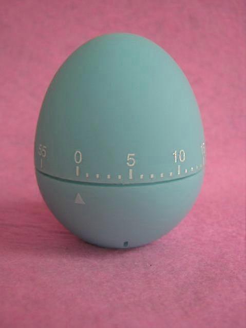 Kitchen Mechanical Timer Cartoon Cooking Timer Egg Shaped 60 Minutes Cooking Supplies Loud Alarm Clock Reminder