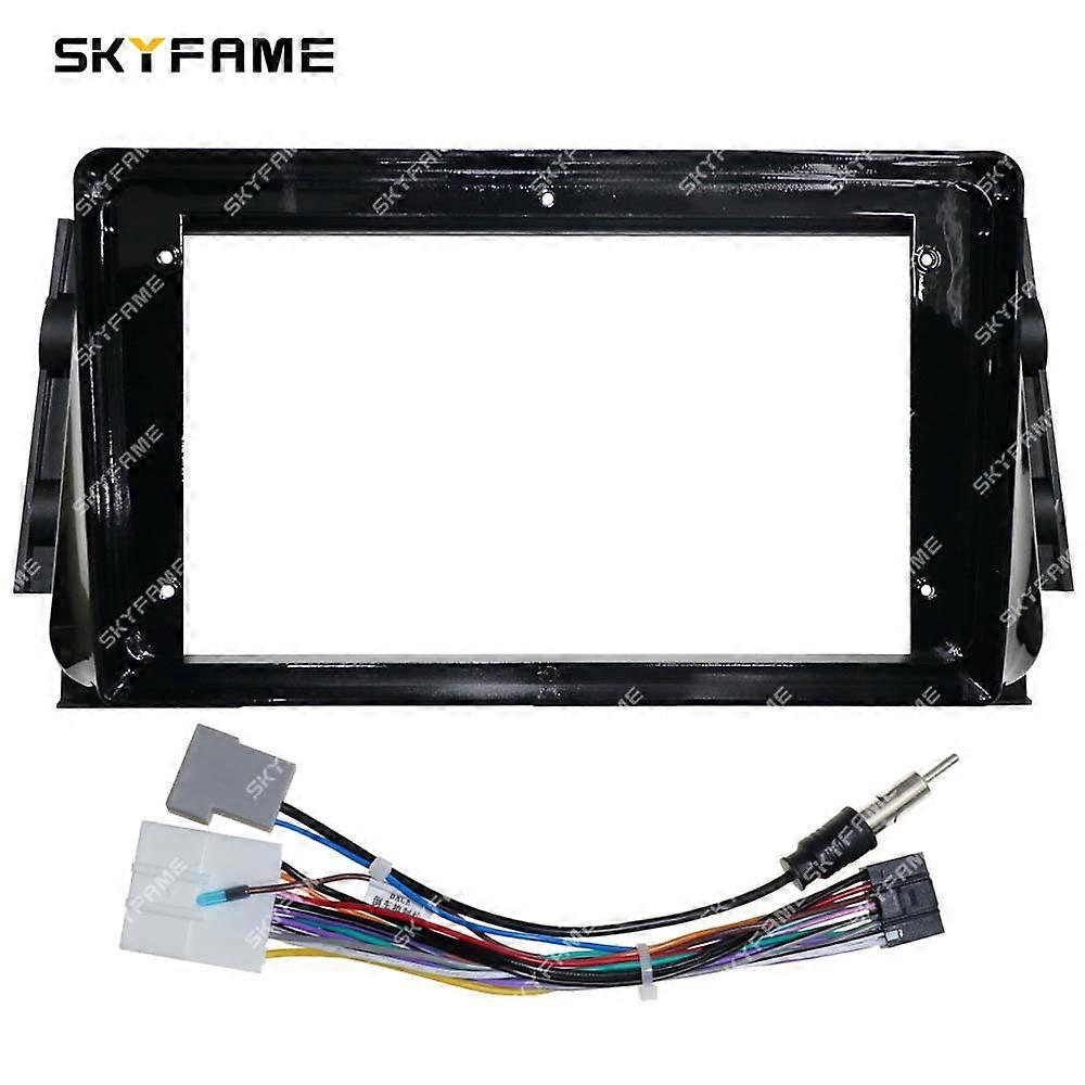 Car Frame Fascia Adapter Canbus Box Decoder Android Radio Dash Fitting Panel Kit For Nissan Kicks Micra Versa Almera