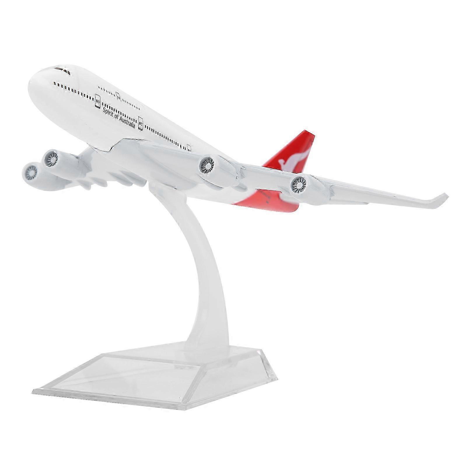 Airplane Model 16CM Highly Simulated Alloy Collectible Toy AU 747