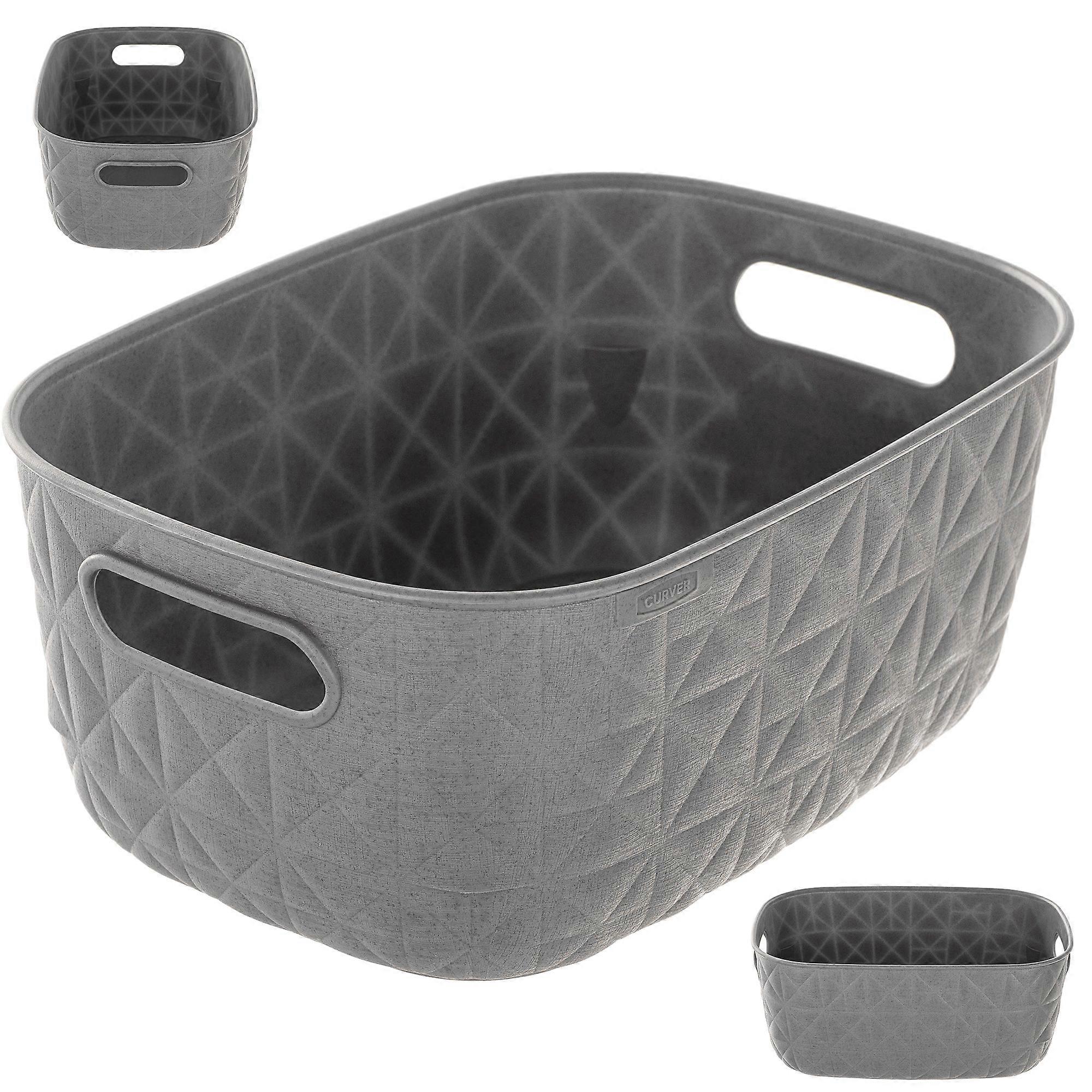 Box Container Basket Organizer Box pro organizaci CURVER Softex 4L