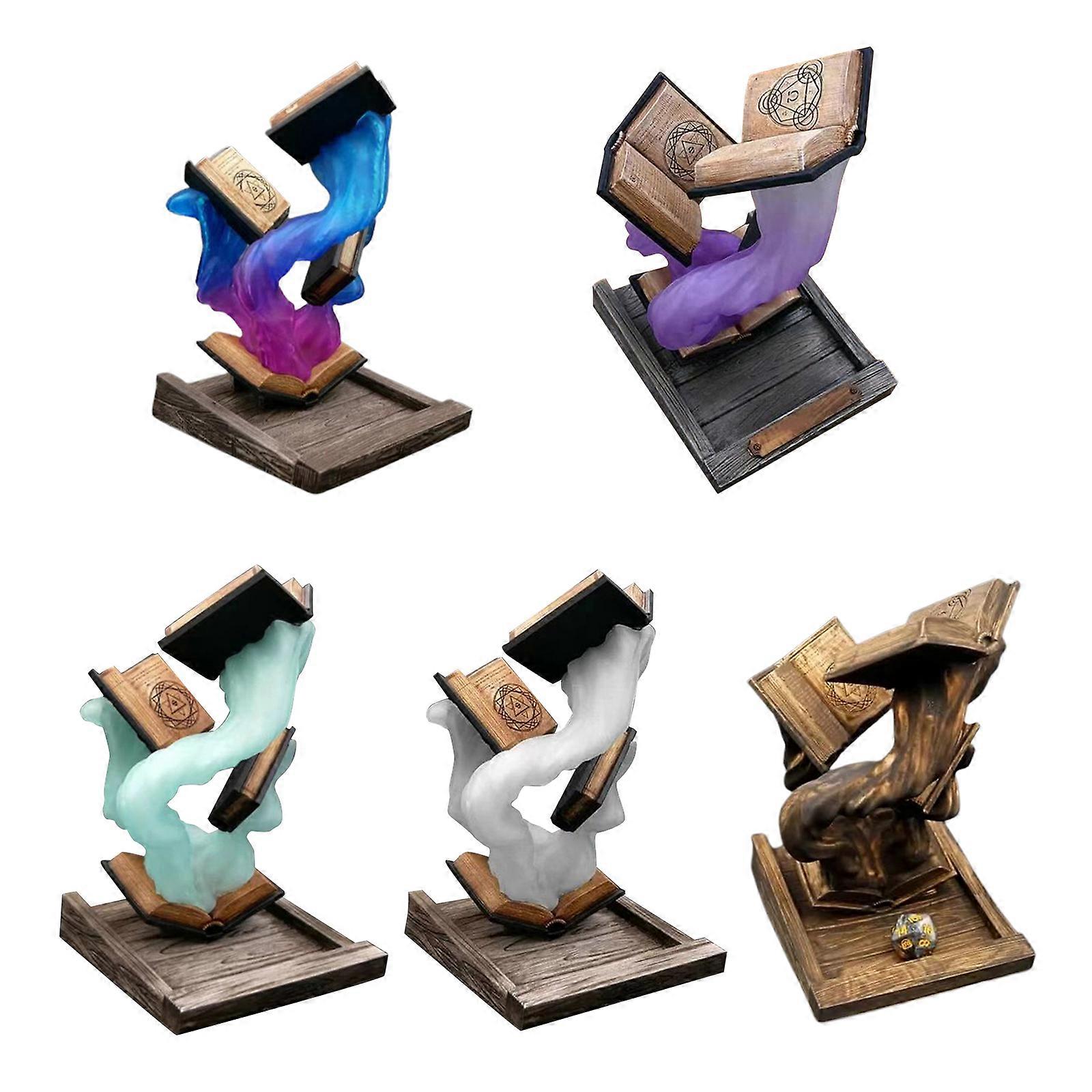 Big Book Dice Tower Ornaments Tomes Of Magics Dice Tower Magics Dice Tower
