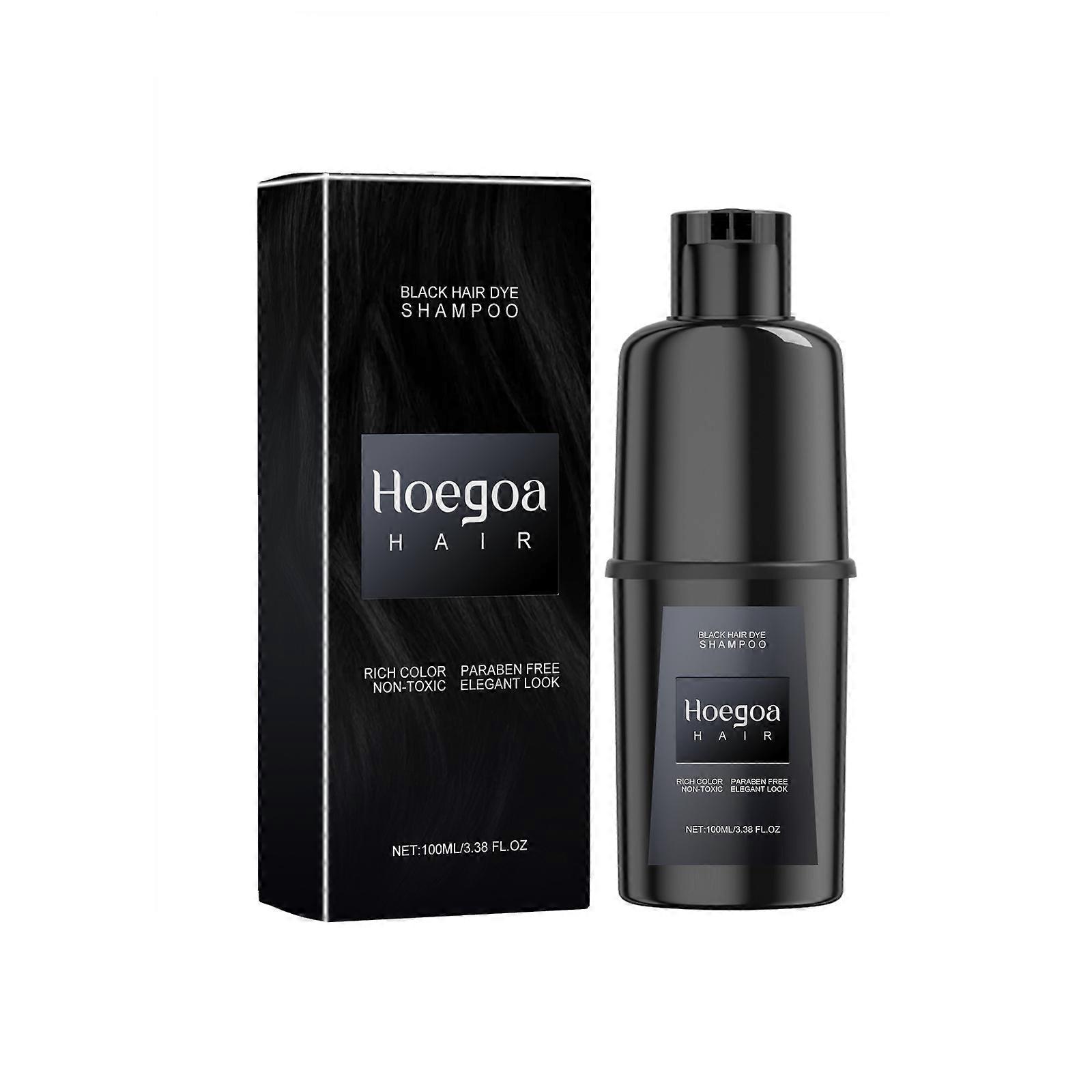 Hair Dye Shampoo, Hair Instant Dye Shampoo, Instant Hair Color Shampoo for Women Men, Hair Color Shampoo for Gray Hair Coverage
