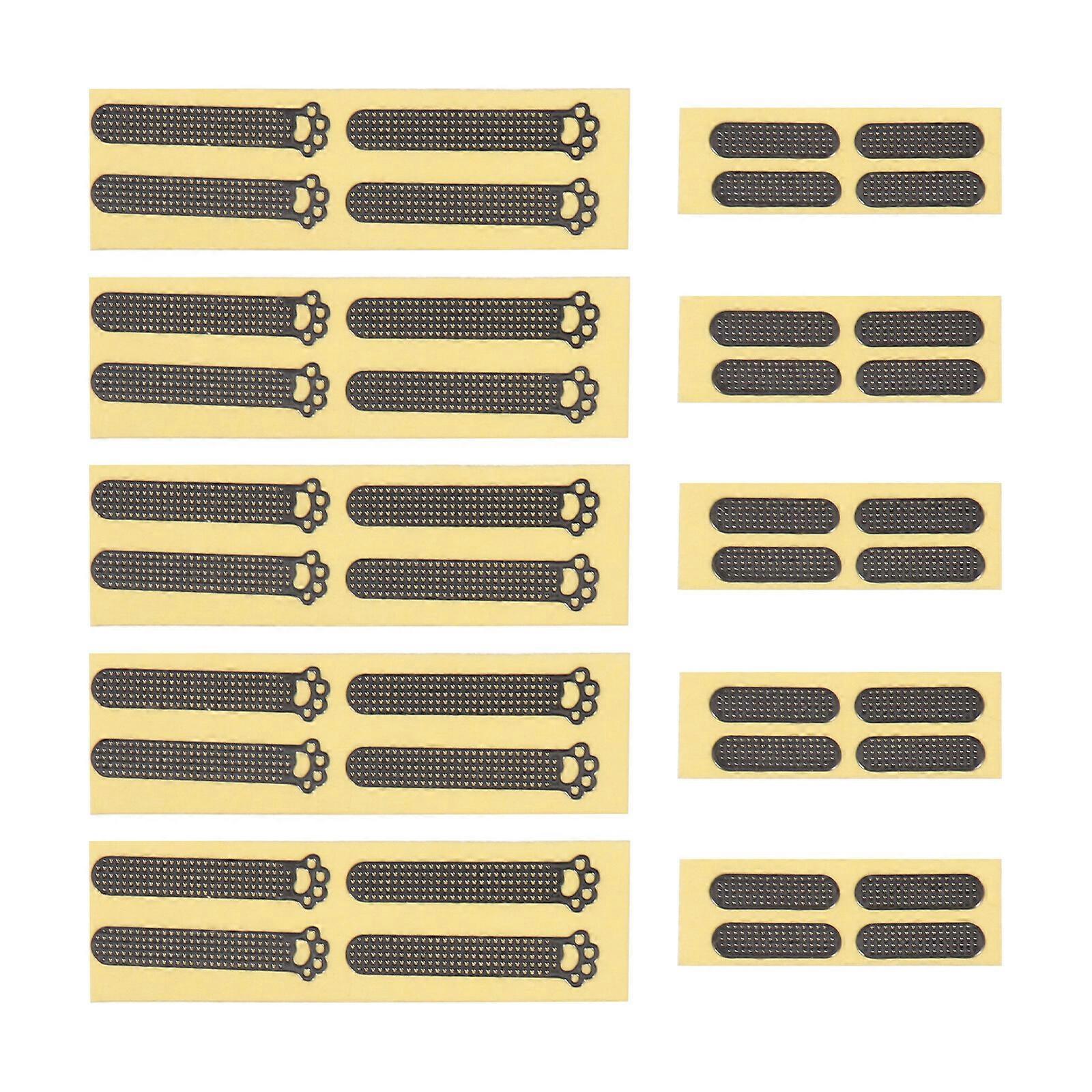 40Pcs Cell Phone Loudspeaker Dust Proof Mesh Phone Trumpet Dustproof Net Stickers