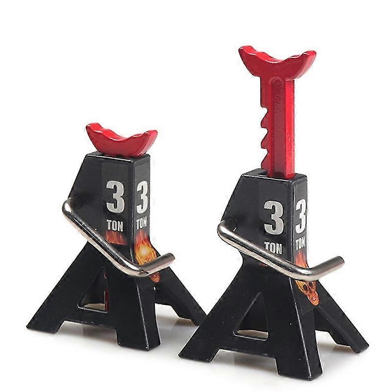 2pcs Metal 3 Ton Simulated Jack Black