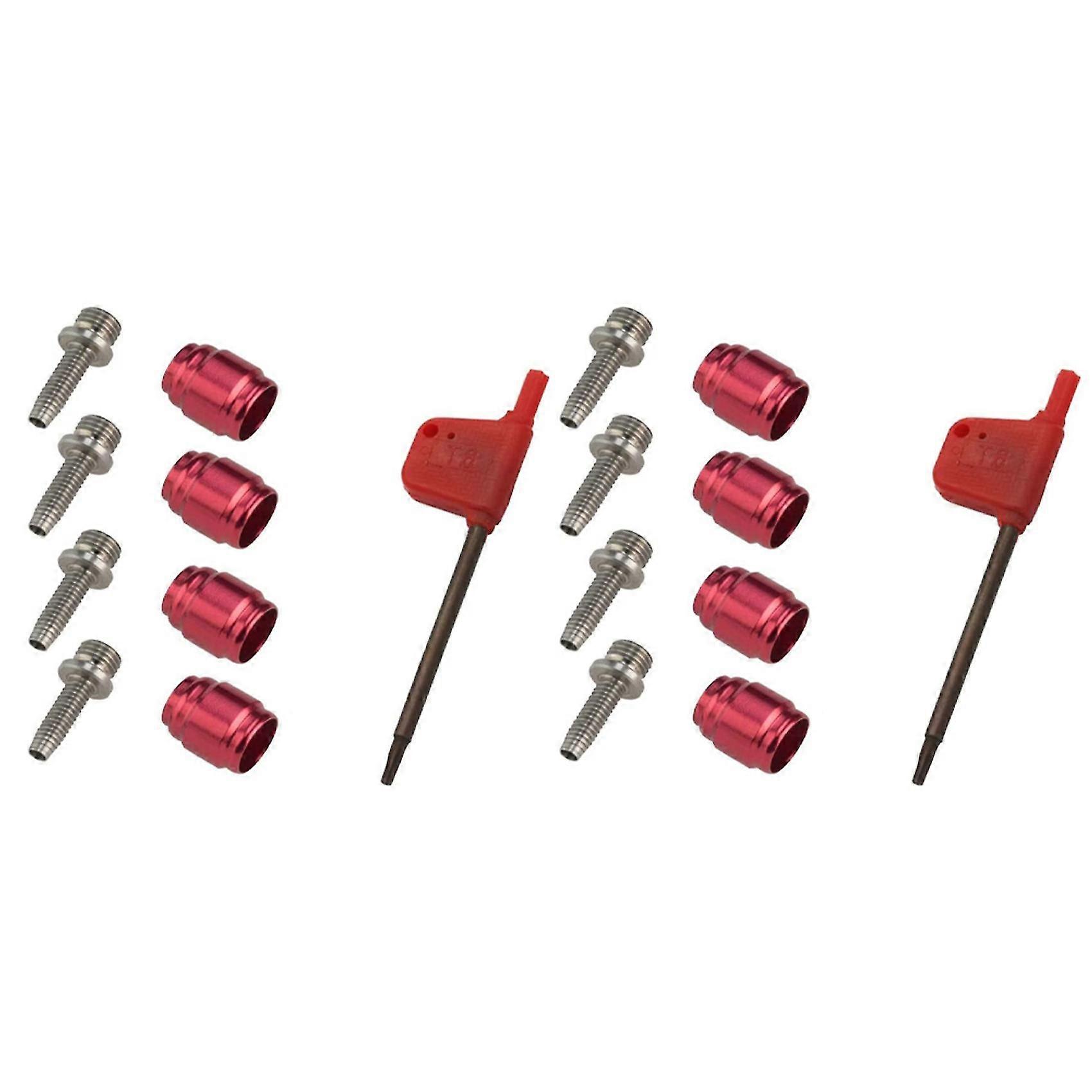 Bicycle Olive Connecting Insert Oil Fitting Kit For Quick Install