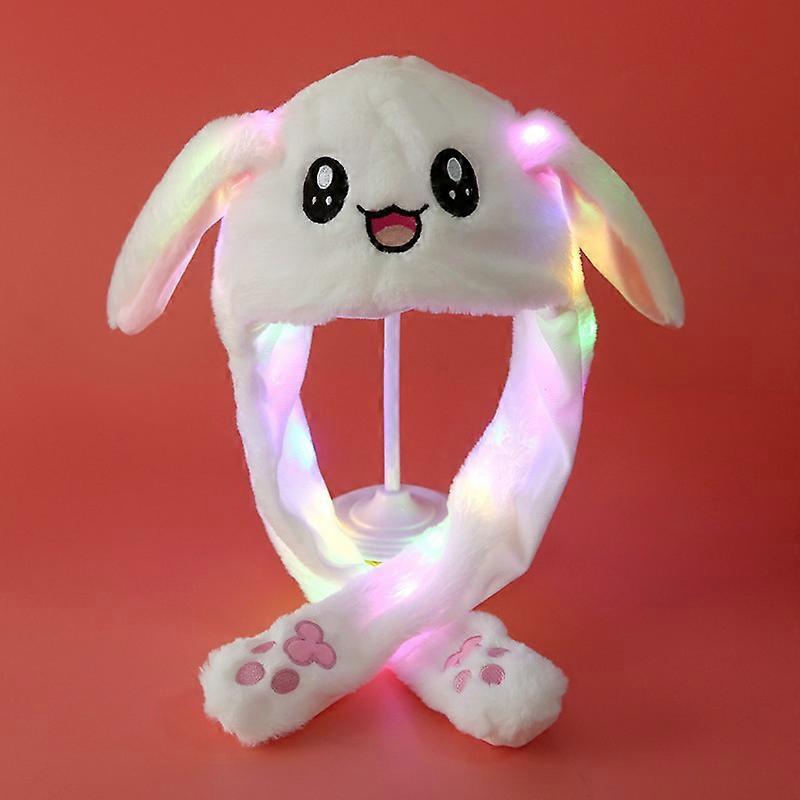 Plush hat with ears, with light, 60cm long