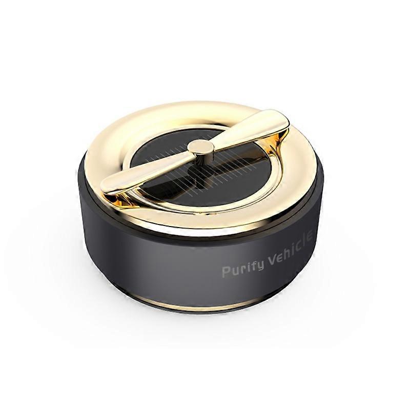 Car Solar Energy Rotating Aromatherapy Essential Oil Diffuser Auto Ornaments