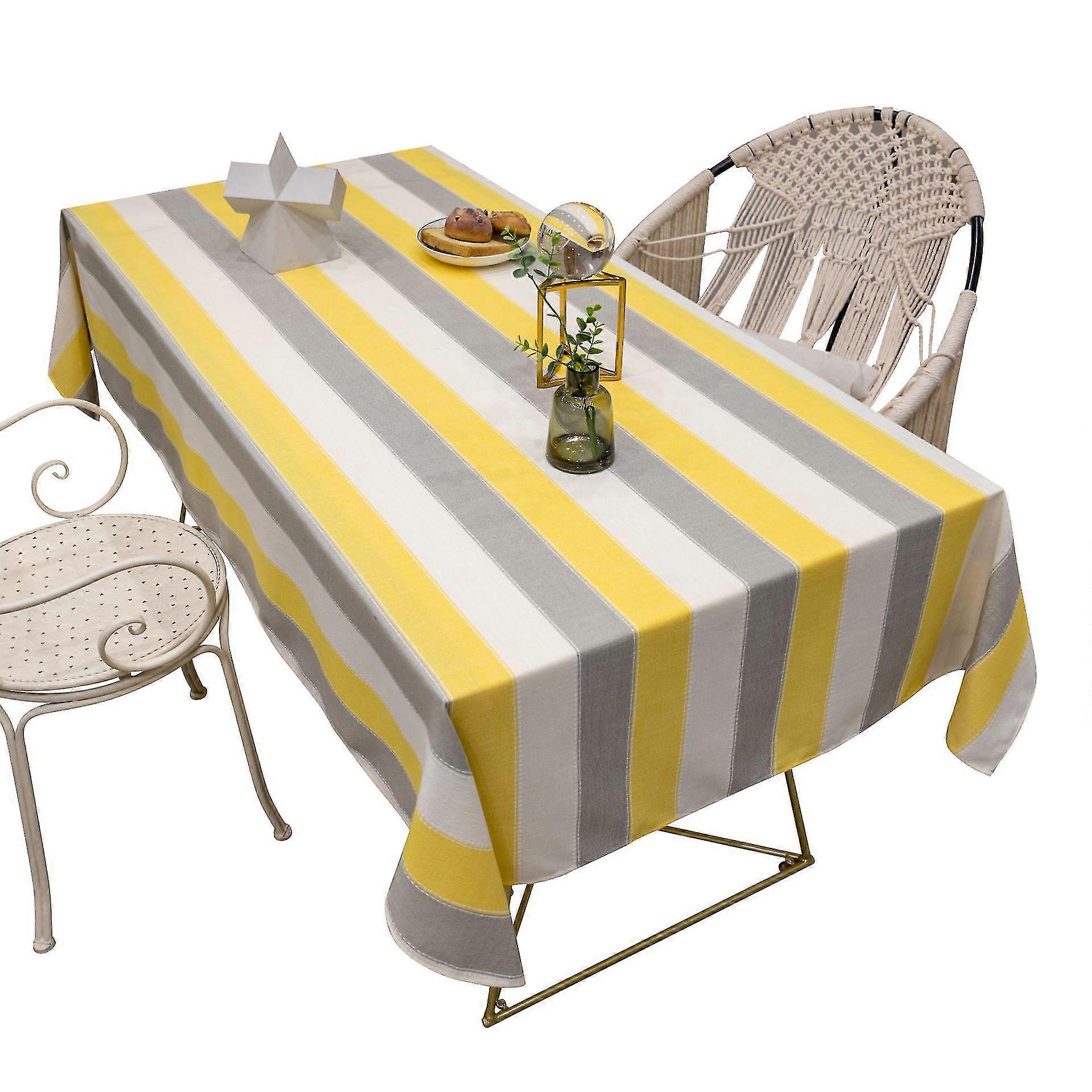 Linen Tablecloth Dining Table Cloth Clothes Cloths Desk Cover Rectangular For Table Decoration Rectangular