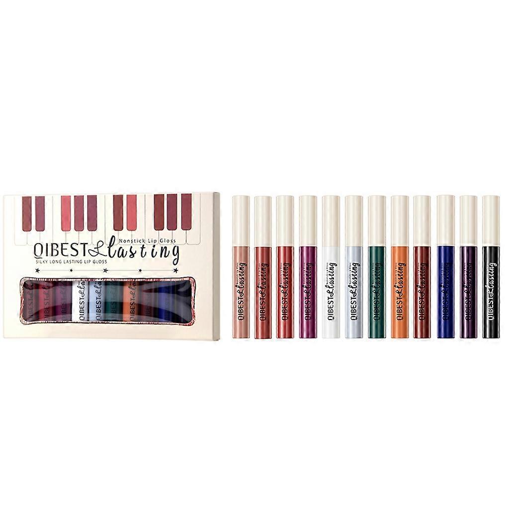 Matte Liquid Lipstick Set Waterproof Lip Gloss Kit Long Lasting Lipgloss Kit