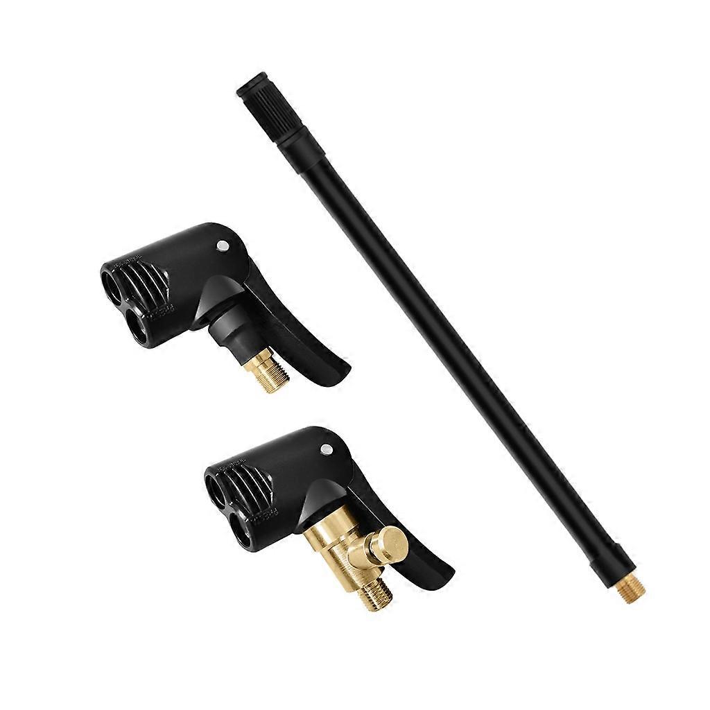 Bildäcksslang Uppblåsbar luftpump Förlängningsrör Luftpump Adapterrör