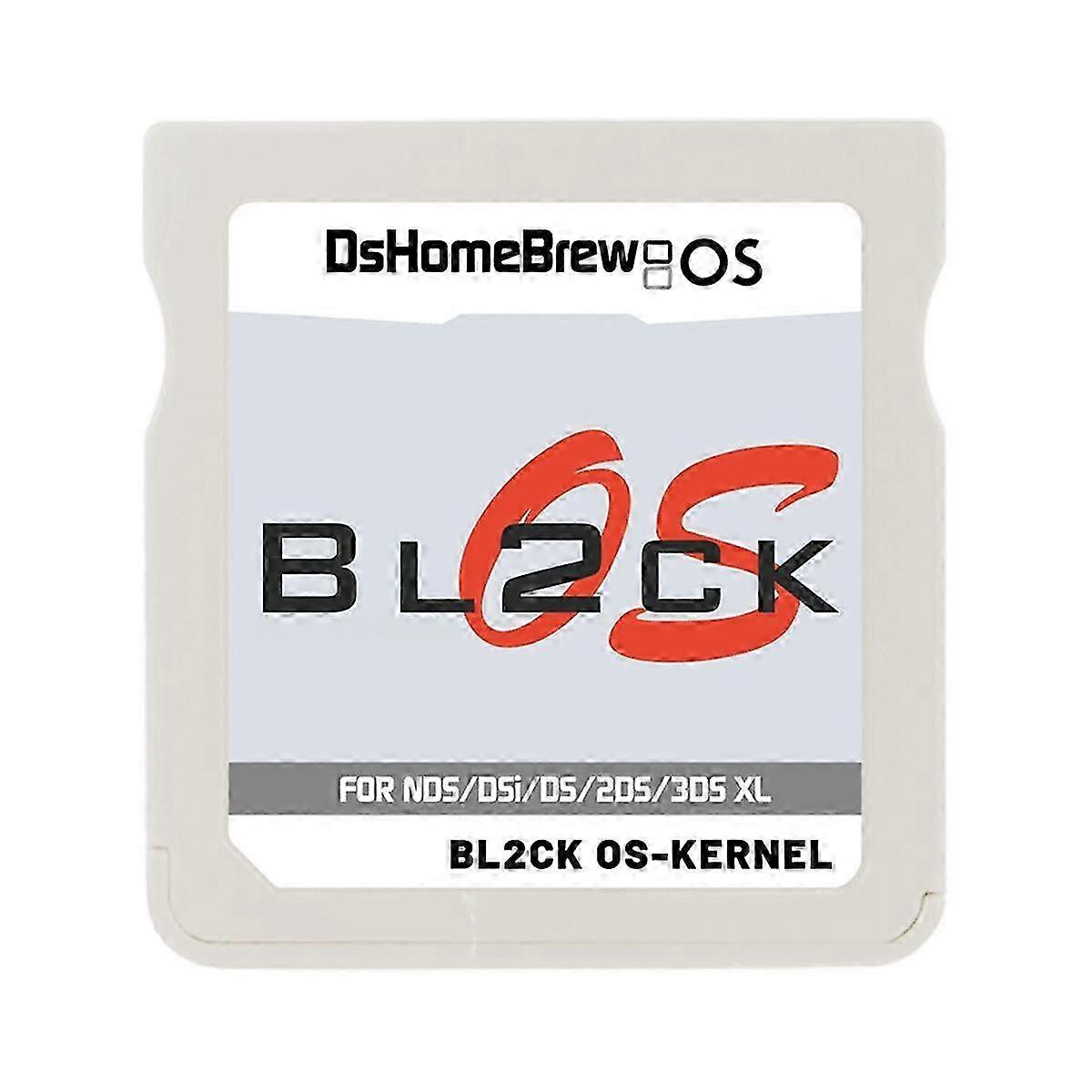 Til Bl2ck Os Core Game Card R4 Spilkort Til ///2ds / Xl Burning Card Flash Card B