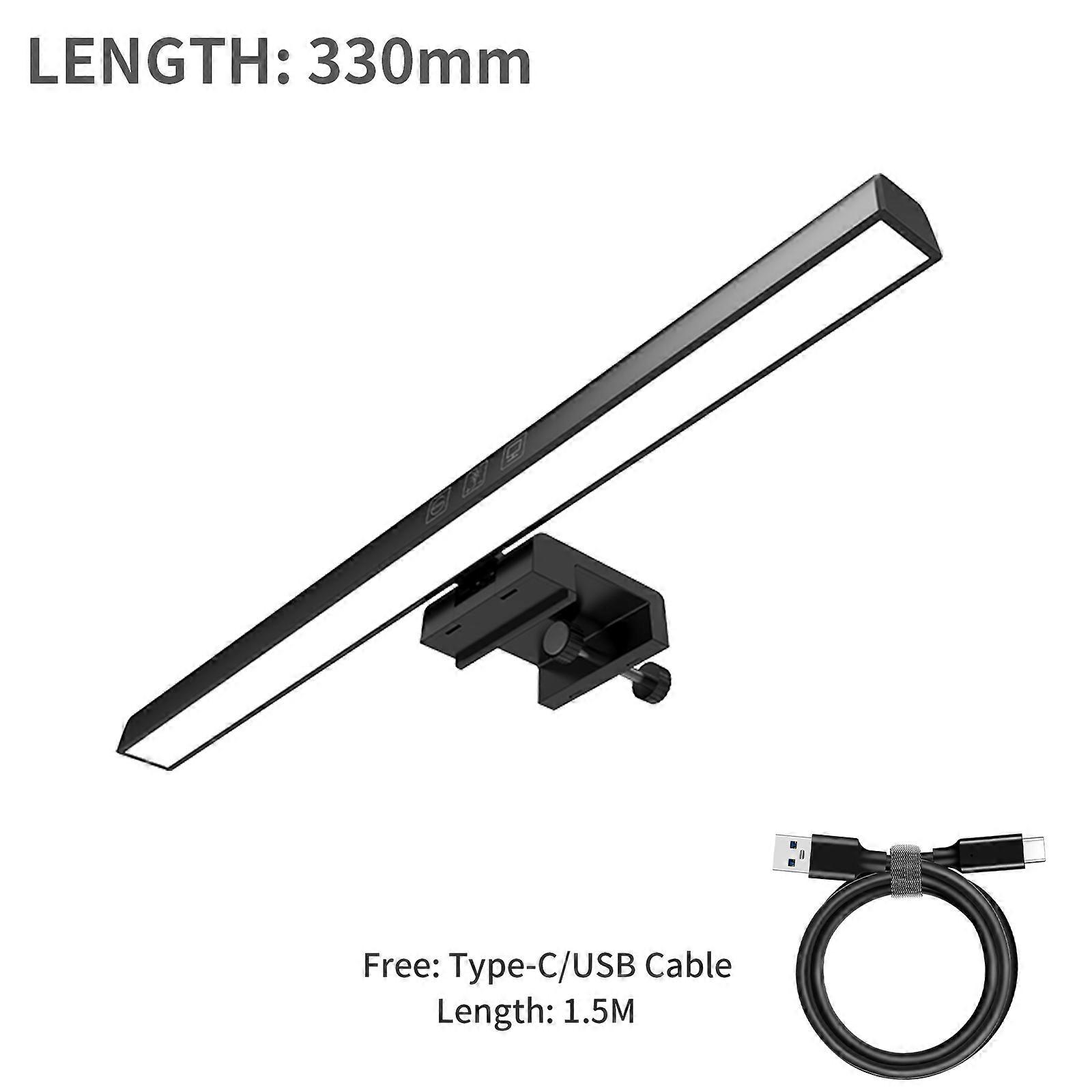 LED screen for PC and laptop, table lamp, desk, study, reading, LCD