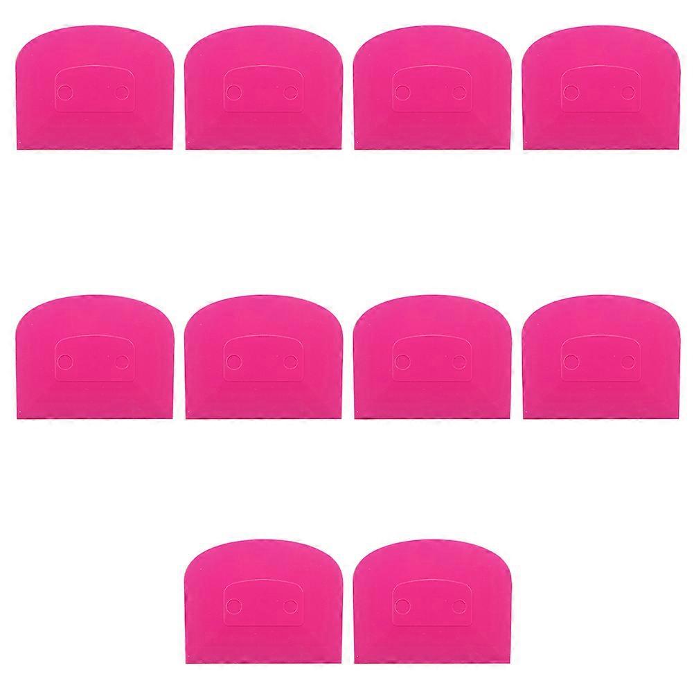 10pcs Dough Scraper Flour Scraping Board Dough Cutting Tool Butter Scraper