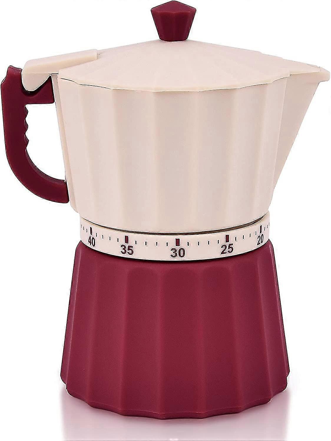 2024 Cute Kitchen Timer Cooking Timers Reminder 60-minute Mechanical Countdown Clock Time Management