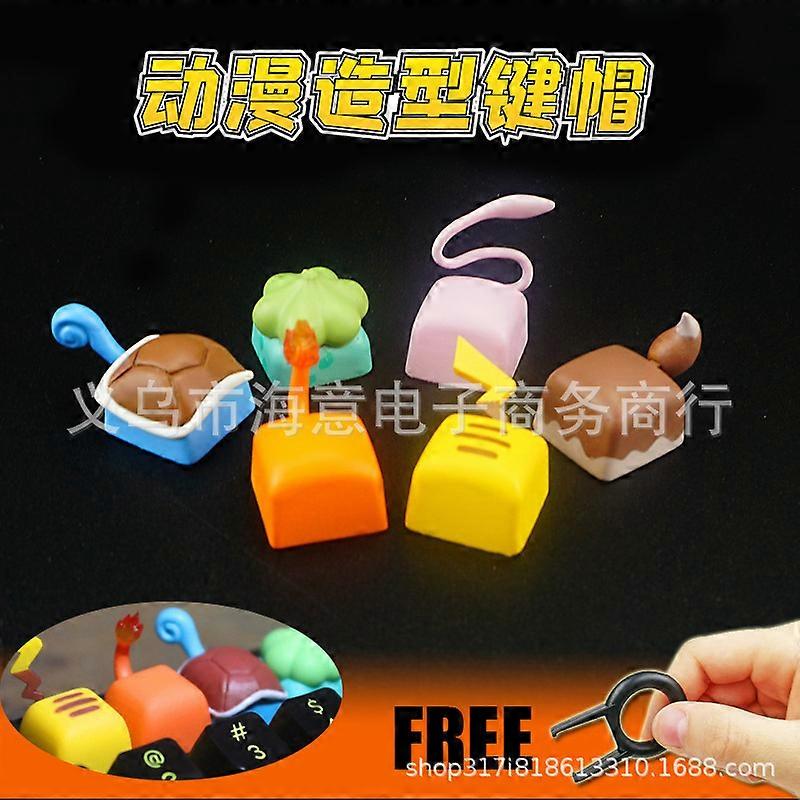 Single Keyboard Keycap Animation Keycap Splicing