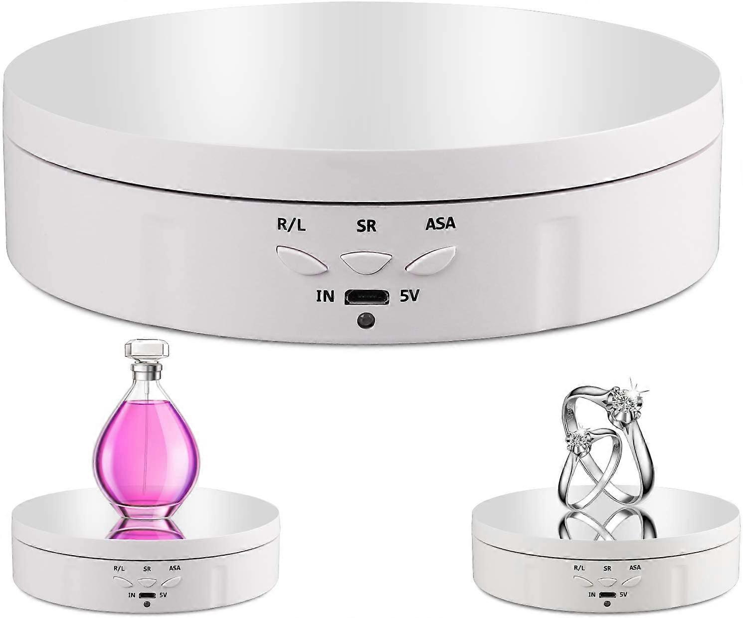 Motorized Rotating Display Stand,360 Degree Rotating Display Stand,3 Speeds,3 Display Angles