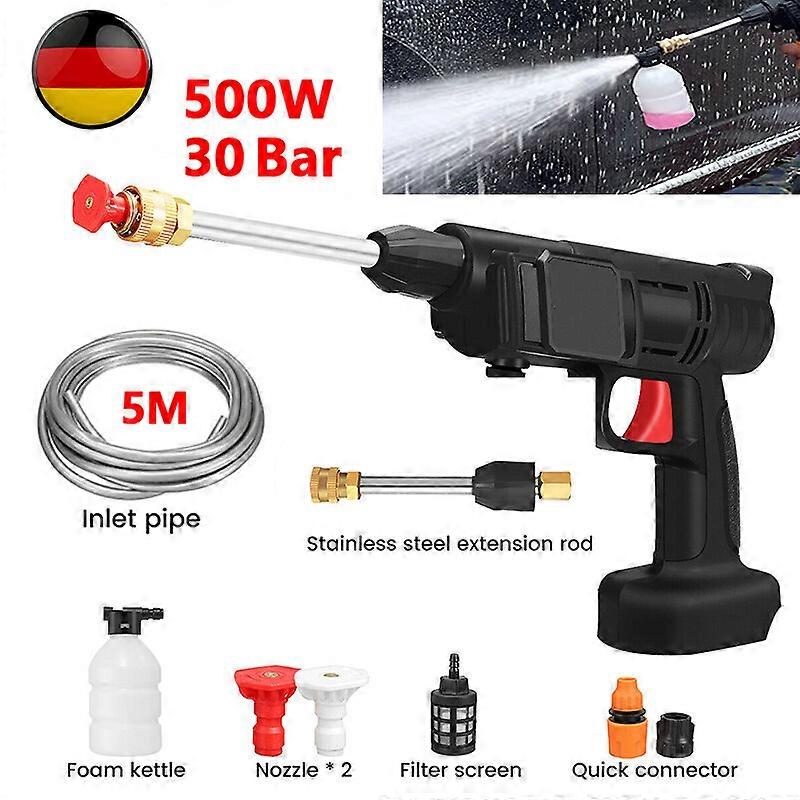 Portable Cordless High Pressure Car Washer Jets Water Cleaner Guns