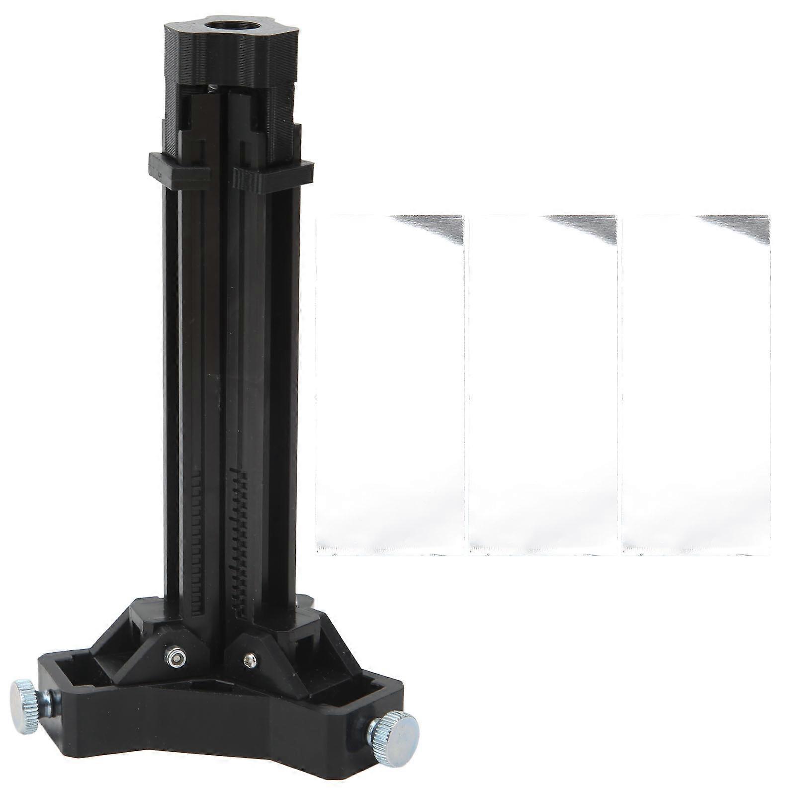 3D Arrow Fletching Jig Adjustable Clear Scale Portable Arrow Fletching Bonding Tool for 3.610mm Arrow Shafts Blue