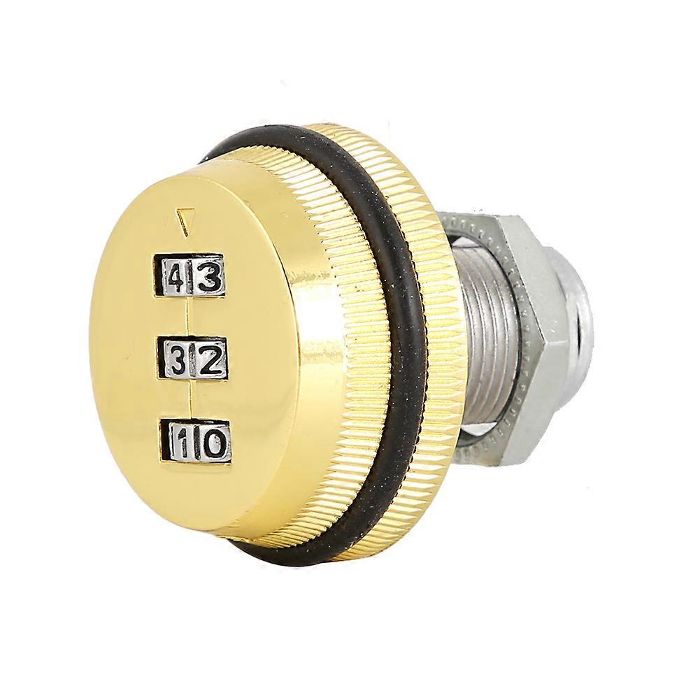 Mechanical Code 3‑Digit Password Mailbox Cabinet Lock Zinc Alloy