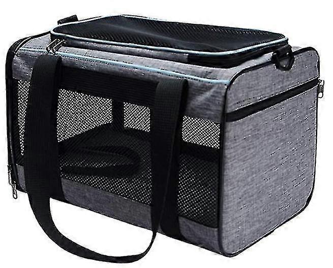 大型ペットアウトバッグポータブル通気性メッシュ猫と犬旅行バッグ猫ケージ