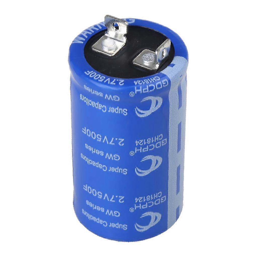 Super Capacitor 2.7V 500F עבור מיישרים לכלי-רכב מעבה Super Farad
