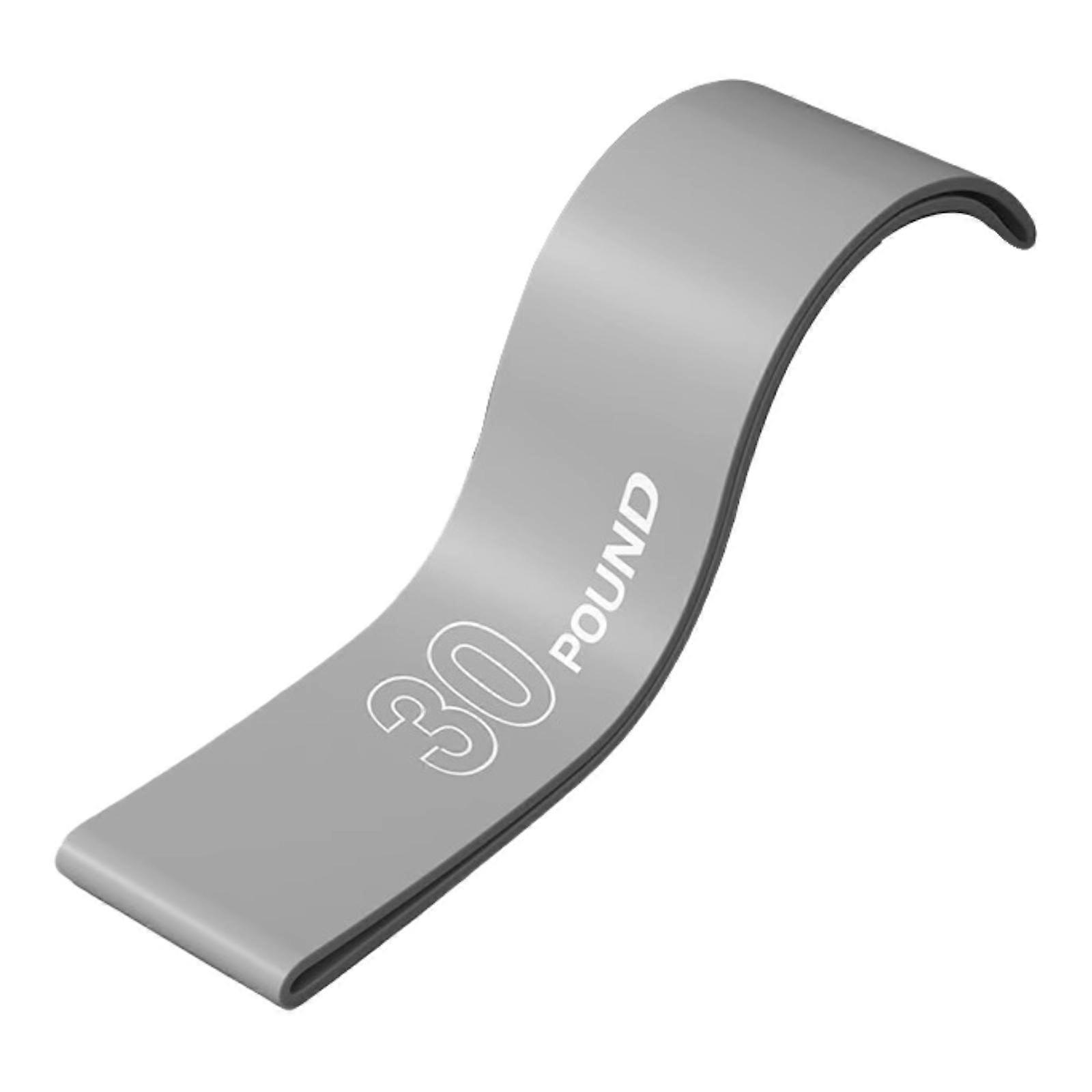 抵抗バンドアンチスリップフィットネスループバンドヒップサークルリフトピラティスホームグレー