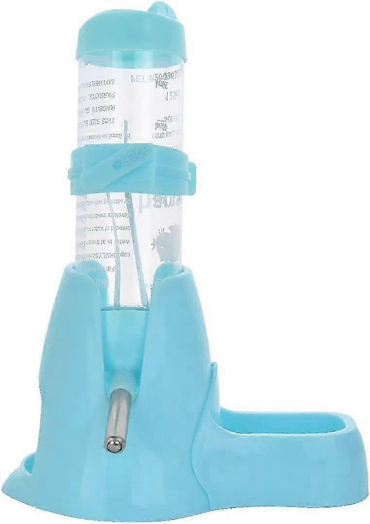 Water Bottle with Bowl for Small Animals, 125ml