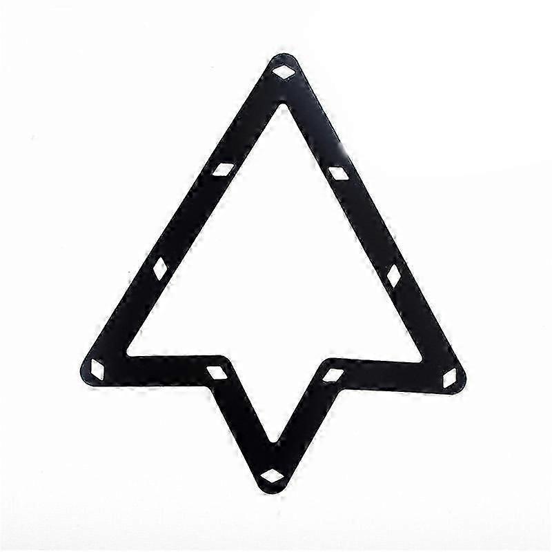Billar Magic Rack Holder Sheet Pool Cue Accesorios duraderos Negro para 8 9 bolas