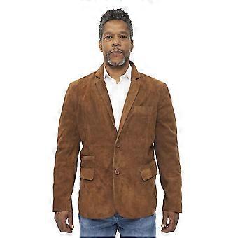 Giacca Tan Uomo Soft Italian Coat L