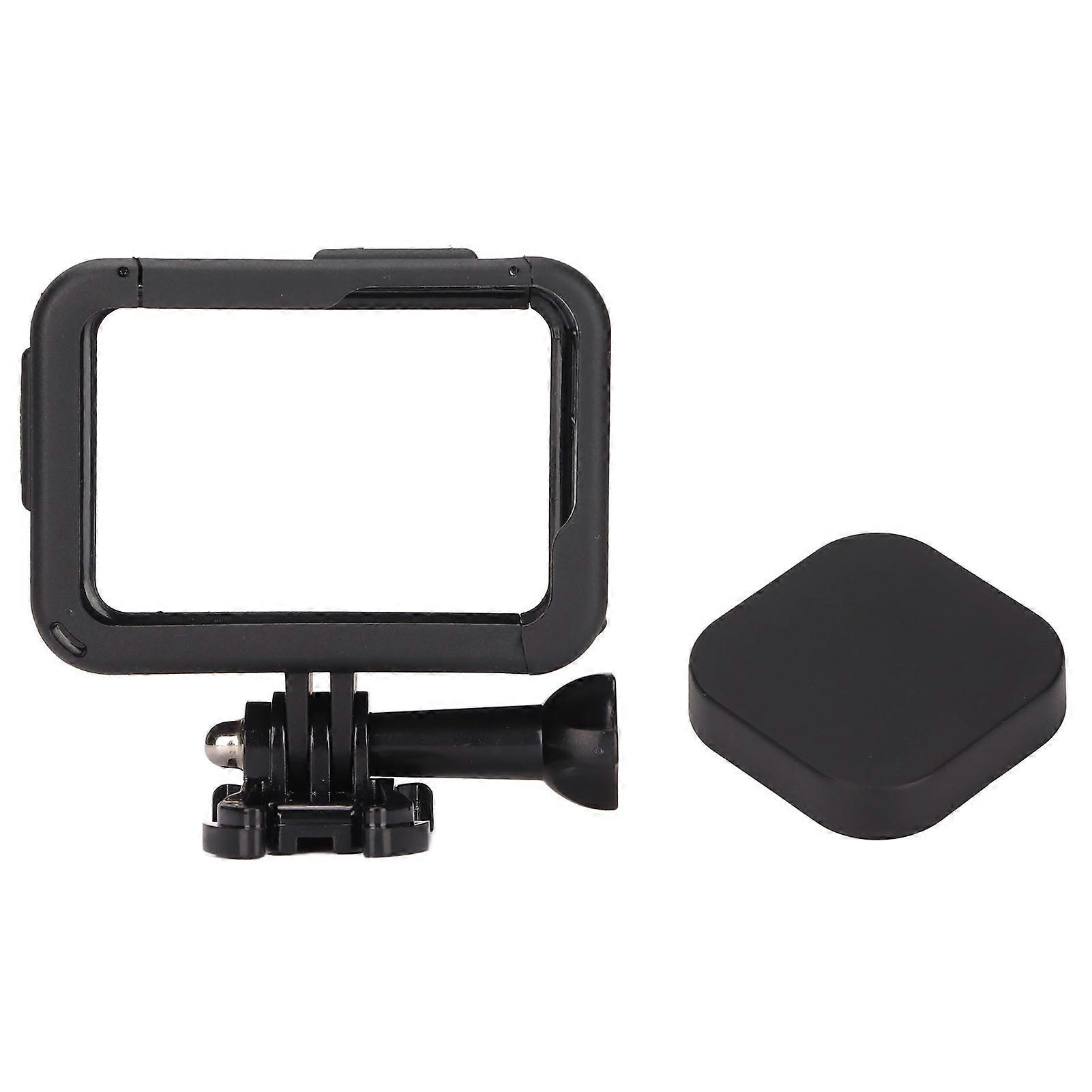 Black Dustproof Protective Camera Case with Top Cold Shoe Mount for Hero 9/10 Accessories