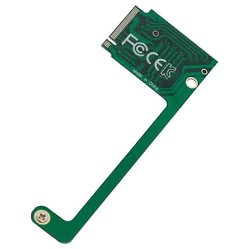 Retrofit Hard Drive Upgrade Handheld Adapter Plate 90 Degree PCIe 4.0 M2 Adapter Card Accessories for Rog Ally(Long)