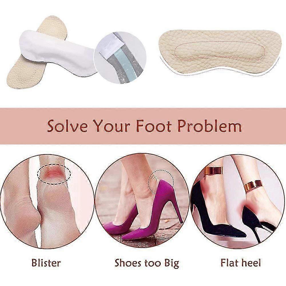 Heel Cushions Inserts, Self-adhesive Heel Grips Pads Liner Shoe Cushion