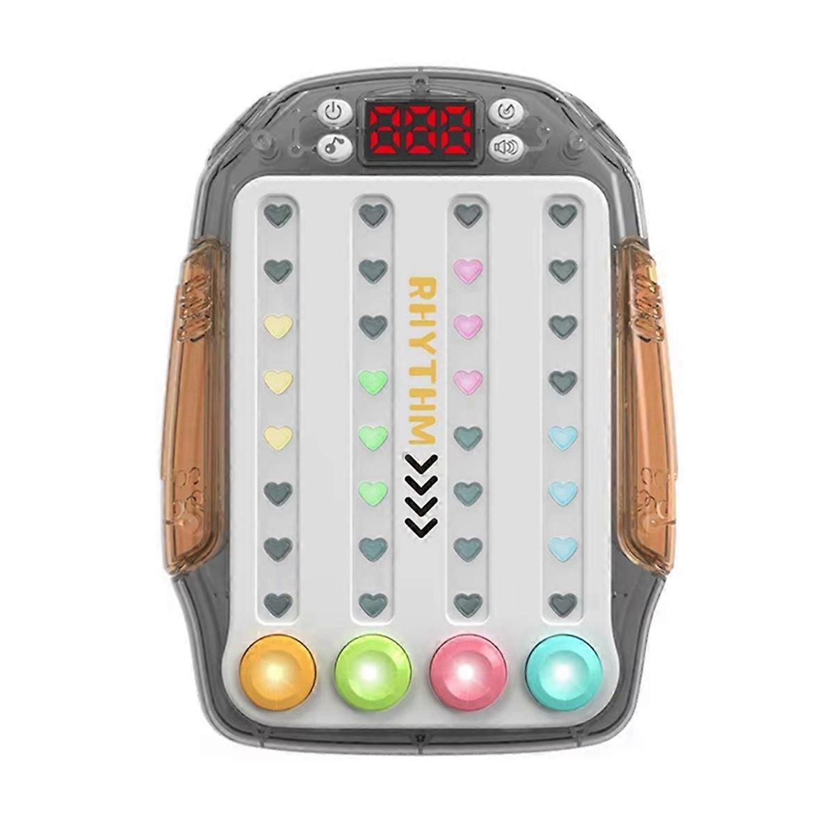 Quick Push Game Eye Sensory Console Multiplayer Versus Board Game Dance Master Handheld Gamepad Hand Training Toy D