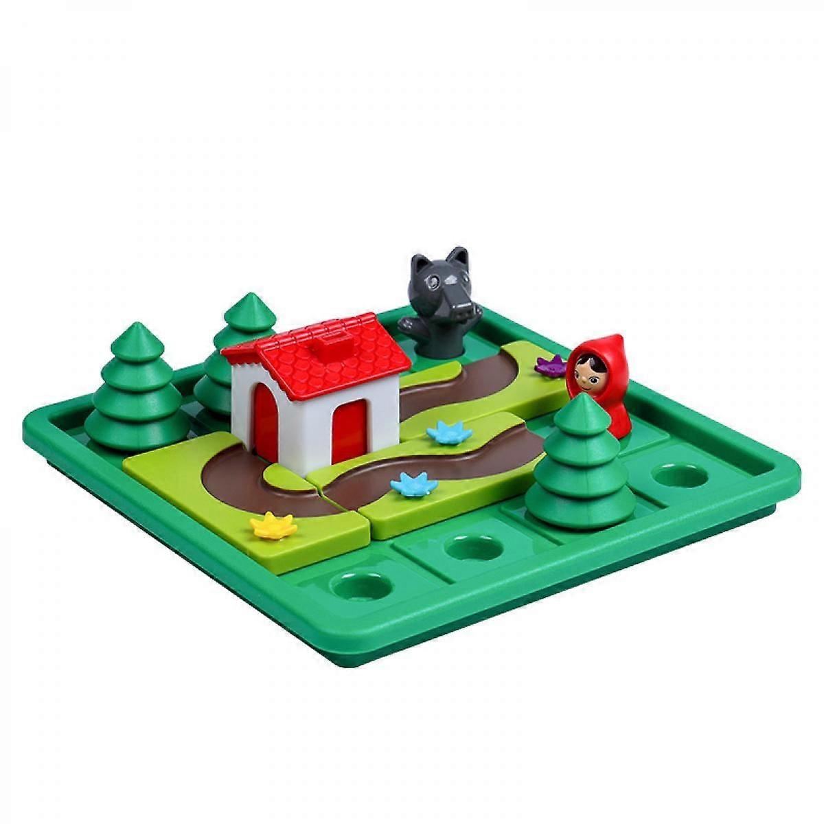 Little Red Riding Hood Deluxe Skill Development Board Game with Picture Book for Ages 4 and Up