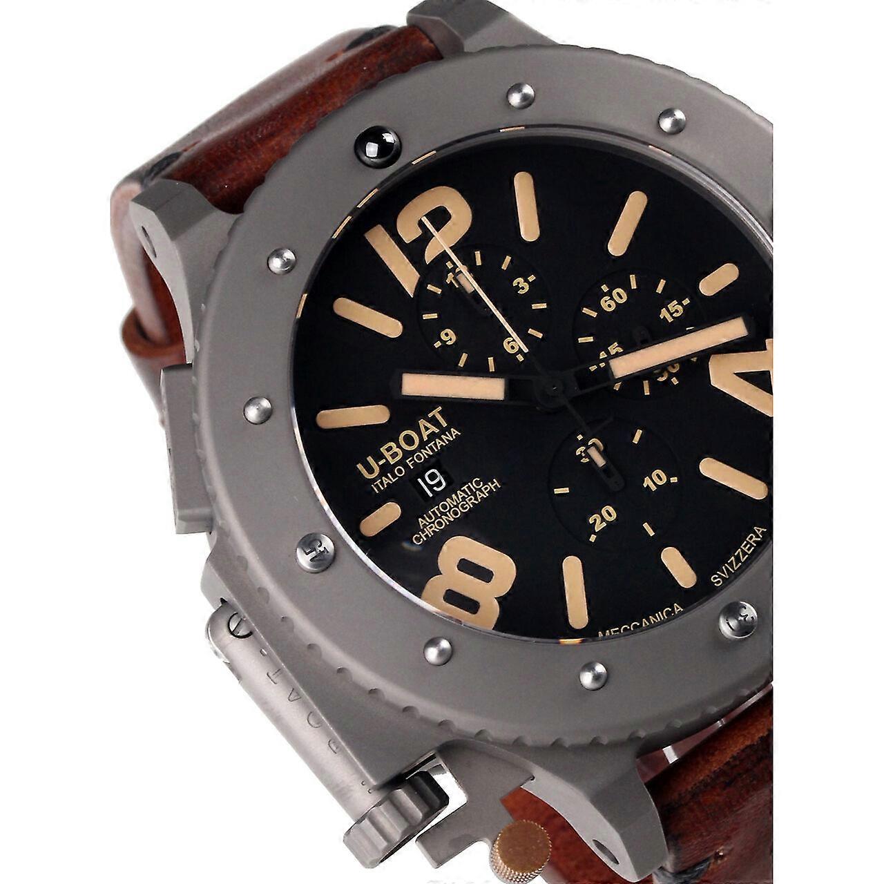 男士手表 U 船 6475， 自动， 53 毫米， 30ATM