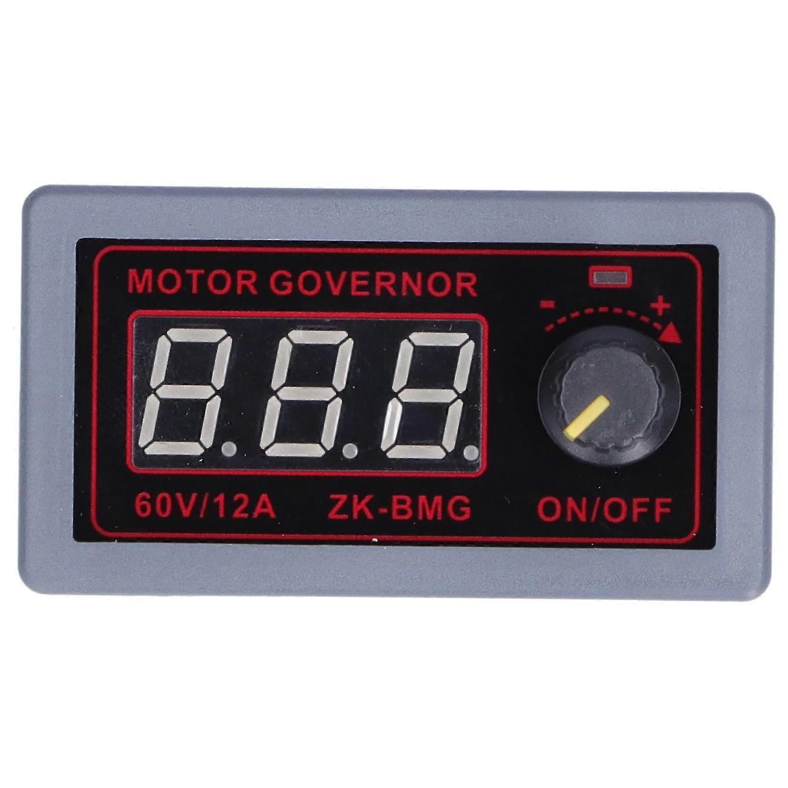 Adjustable Digital DC Motor Speed Controller 60V 12A 500W for Electronic and Automation Equipment